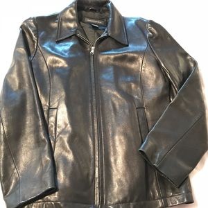 Vintage banana republic leather jacket